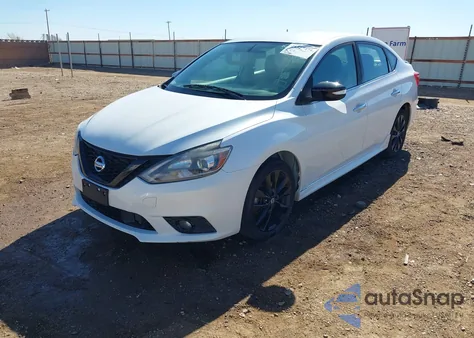 2018 Nissan Sentra Sr z USA, uszkodzony, nr VIN 3N1AB7AP2JY262275